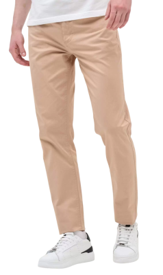 Брюки зауженные мужские / Бежевый / 44 Брюки зауженные мужские / Бежевый / 44
