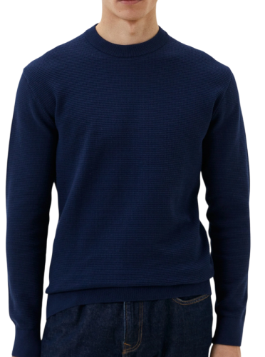 Пуловер однотонный мужской Фото Пуловер однотонный мужской