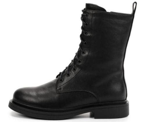 Фото Ботинки из кожи женские