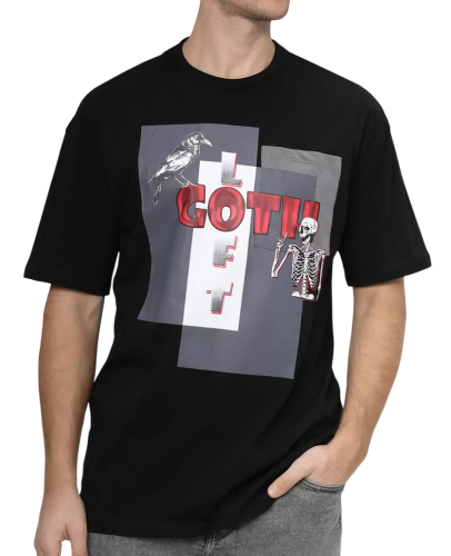 Футболка с принтом мужская Фото Футболка с принтом мужская