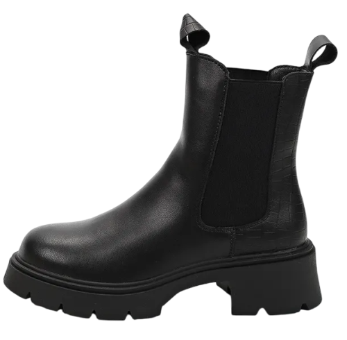 Фото Ботинки кожаные женские