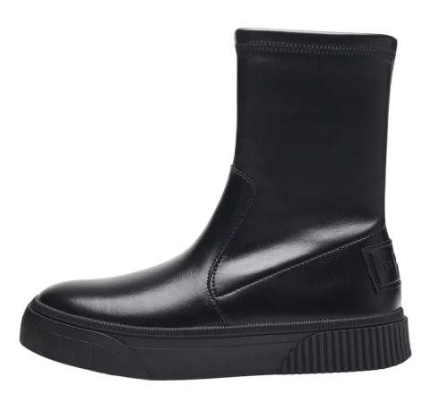 Фото Ботинки кожаные женские