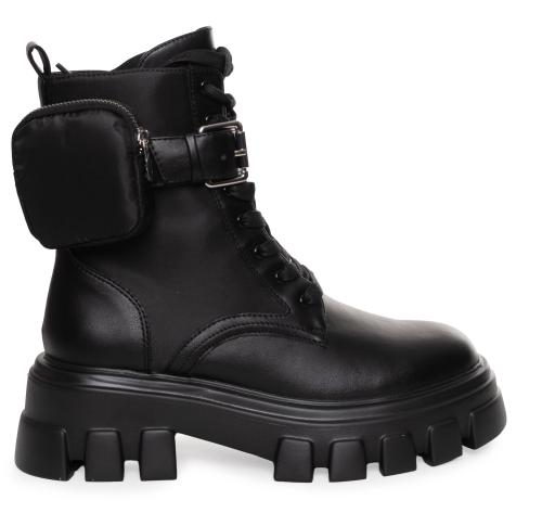 Фото Ботинки кожаные женские