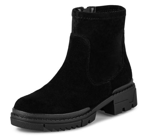 Фото Ботинки из кожи женские