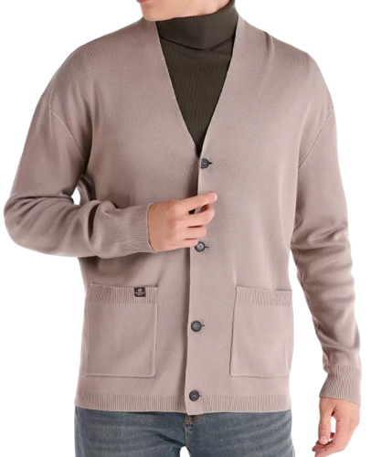 Кардиган однотонный мужской Фото Кардиган однотонный мужской