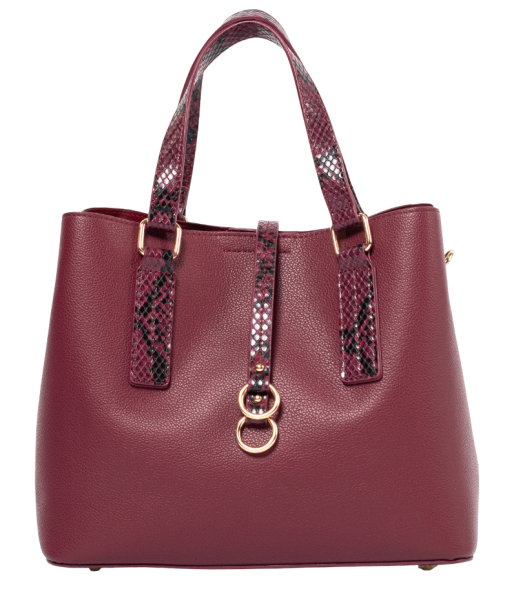 Сумка из экокожи женская / Красный / S