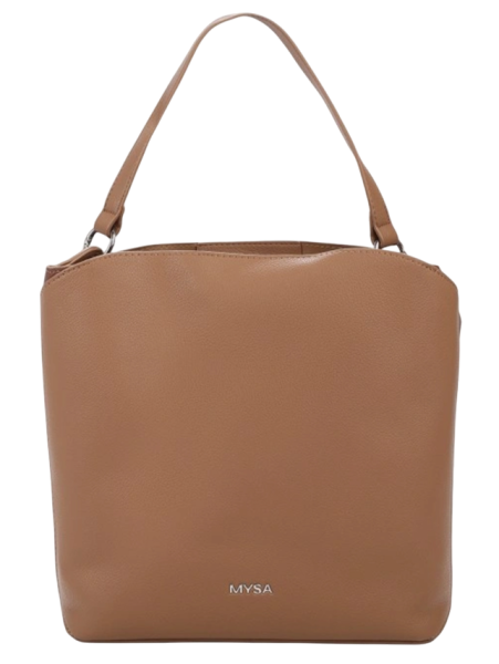 Сумка из экокожи женская / Бежевый / M