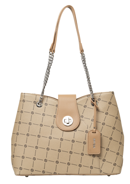 Сумка-тоут женская / Бежевый / M