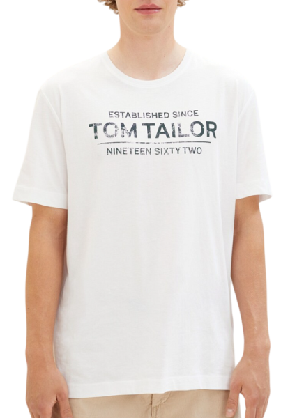 Футболка с логотипом мужская / Белый / 50 Футболка с логотипом мужская / Белый / 50