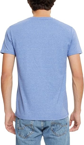 Футболка с принтом мужская / Голубой / 52 Футболка с принтом мужская / Голубой / 52