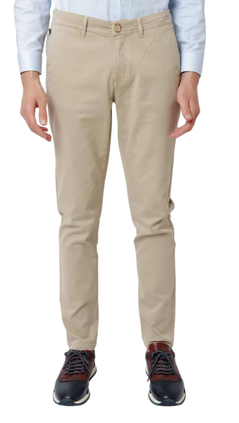 Брюки зауженные мужские / Бежевый / 44 Брюки зауженные мужские / Бежевый / 44