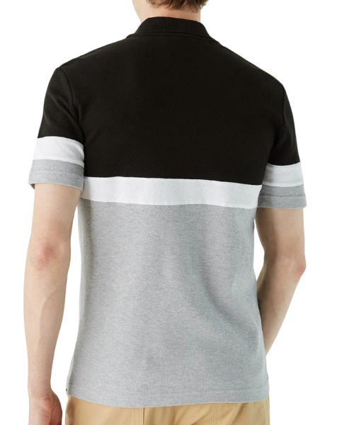 Поло в полоску мужское / Черный / 46 Поло в полоску мужское / Черный / 46