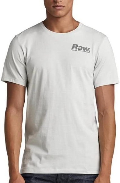 Футболка хлопковая мужская / Серый / 46 Футболка хлопковая мужская / Серый / 46