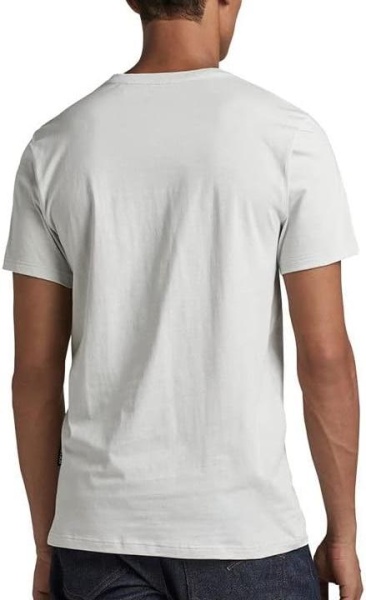 Футболка хлопковая мужская / Серый / 46 Футболка хлопковая мужская / Серый / 46