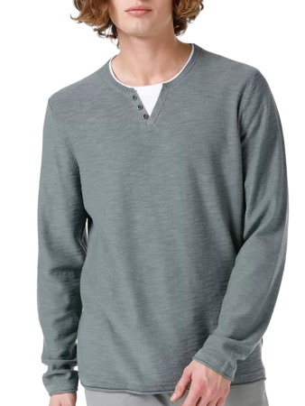 Лонгслив хлопковый мужской Фото Лонгслив хлопковый мужской