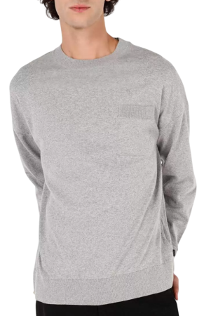 Джемпер прямого кроя мужской / Серый / 52 Джемпер прямого кроя мужской / Серый / 52
