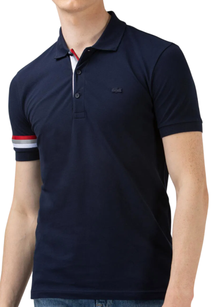 Поло с принтом мужское / Тёмно-синий / 46 Поло с принтом мужское / Тёмно-синий / 46