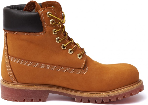 Ботинки на шнуровке женские / Желтый / 35