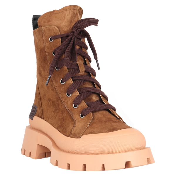 Ботинки высокие женские / Коричневый / 37