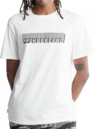 Футболка хлопковая мужская / Белый / 46