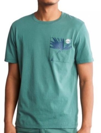 Футболка хлопковая мужская / Зеленый / 46 Футболка хлопковая мужская / Зеленый / 46