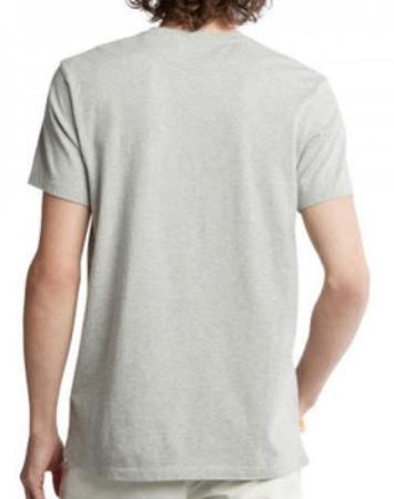 Футболка хлопковая мужская / Серый / 46