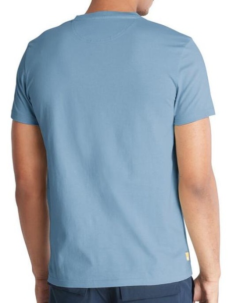Футболка хлопковая мужская / Голубой / 46 Футболка хлопковая мужская / Голубой / 46