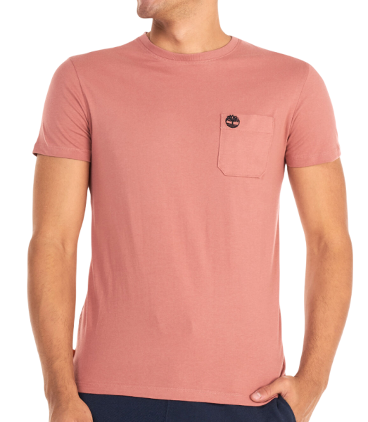 Футболка хлопковая мужская / Розовый / 46 Футболка хлопковая мужская / Розовый / 46