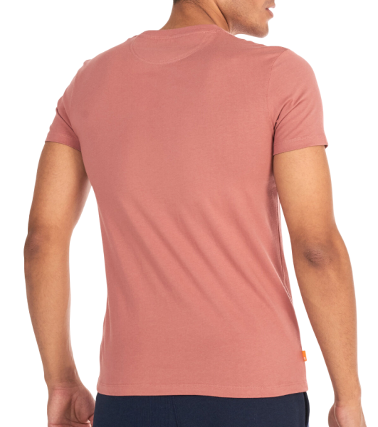 Футболка хлопковая мужская / Розовый / 46 Футболка хлопковая мужская / Розовый / 46