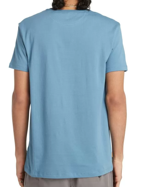 Футболка хлопковая мужская / Голубой / 46 Футболка хлопковая мужская / Голубой / 46