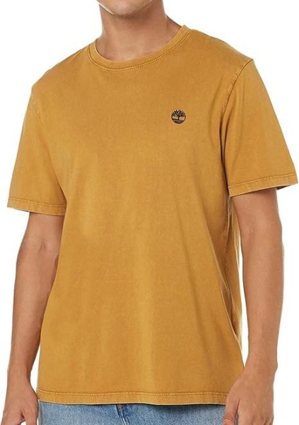 Футболка хлопковая мужская / Оранжевый / 46 Футболка хлопковая мужская / Оранжевый / 46