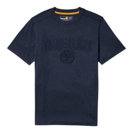 Футболка хлопковая мужская / Тёмно-синий / 46 Футболка хлопковая мужская / Тёмно-синий / 46