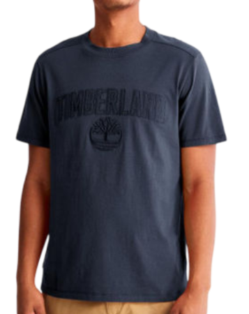 Футболка хлопковая мужская / Тёмно-синий / 46 Футболка хлопковая мужская / Тёмно-синий / 46