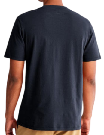 Футболка хлопковая мужская / Тёмно-синий / 46 Футболка хлопковая мужская / Тёмно-синий / 46