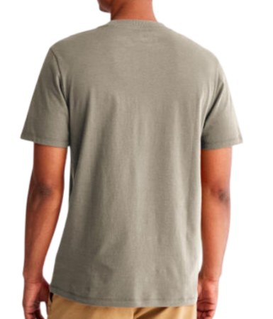 Футболка хлопковая мужская / Бежевый / 46