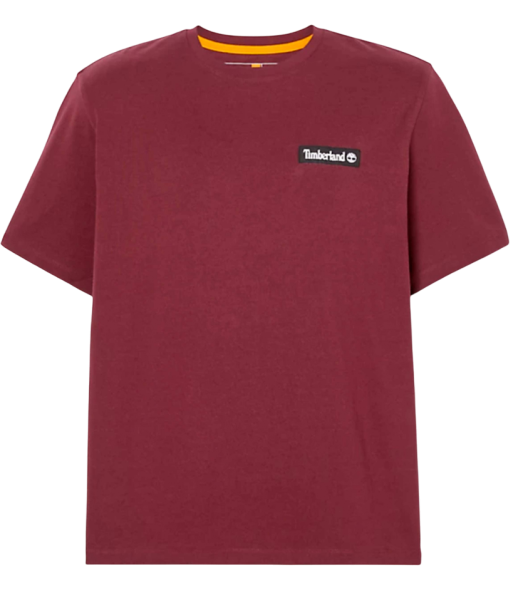 Футболка хлопковая мужская / Бордовый / 46 Футболка хлопковая мужская / Бордовый / 46