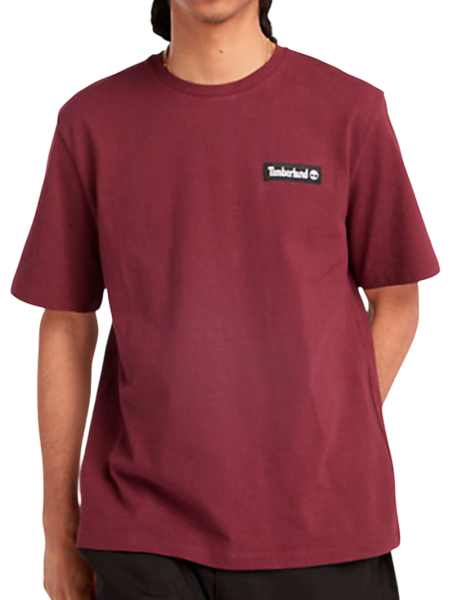 Футболка хлопковая мужская / Бордовый / 46 Футболка хлопковая мужская / Бордовый / 46