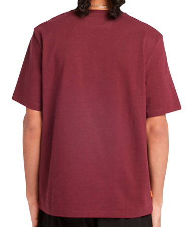 Футболка хлопковая мужская / Бордовый / 46 Футболка хлопковая мужская / Бордовый / 46