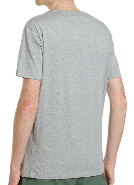 Футболка хлопковая мужская / Серый / 46 Футболка хлопковая мужская / Серый / 46