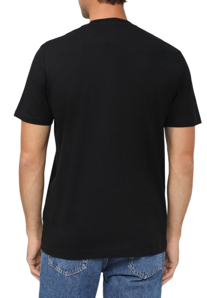 Футболка с логотипом мужская / Черный / 46 Футболка с логотипом мужская / Черный / 46