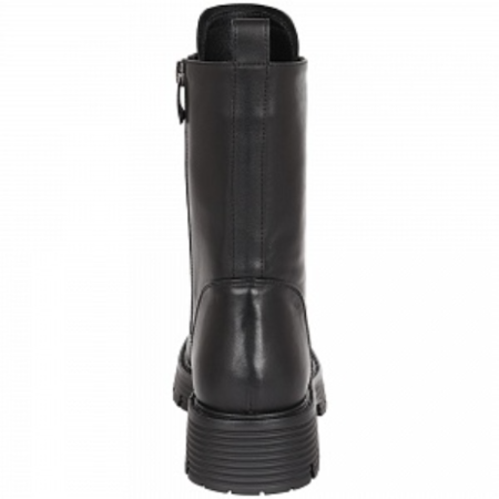 Ботинки кожаные женские / Черный / 36