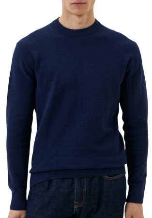 Пуловер хлопковый мужской / Фиолетовый / 46 Пуловер хлопковый мужской / Фиолетовый / 46