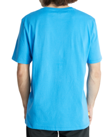 Футболка мужская из хлопка / Синий / 46