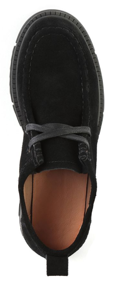 Полуботинки кожаные женские / Черный / 37