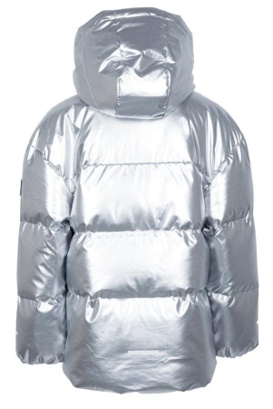 Куртка утепленная для девочки / Серебряный / 152 Куртка утепленная для девочки / Серебряный / 152
