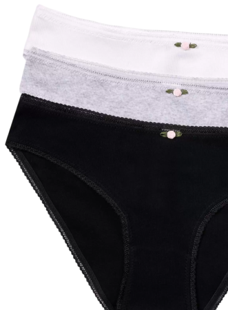 Трусы хлопковые с логотипом Фото Трусы хлопковые с логотипом