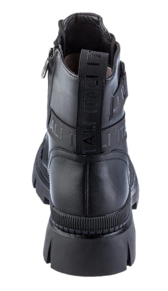 Ботинки кожаные женские / Черный / 37