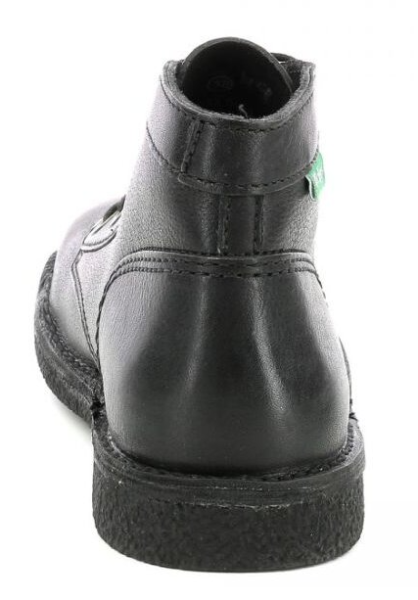 Ботинки кожаные женские / Черный / 36