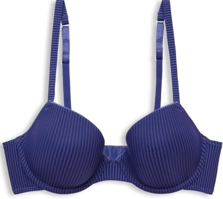 Бюстгальтер c уплотнителем  / Тёмно-синий / 80D