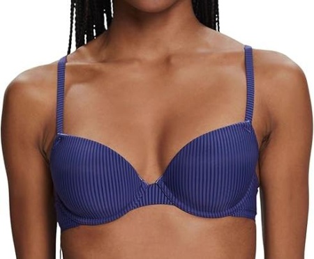 Бюстгальтер c уплотнителем  / Тёмно-синий / 80D